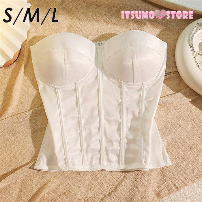 ドレスインナー ブライダルインナー 背中空き 拡張フック ウエディングインナー ドレス用下着 ビスチェ ガードル