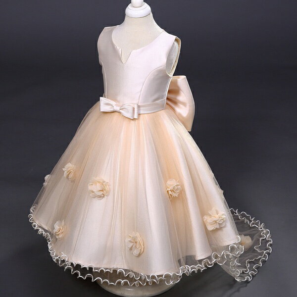 【翌営業日発送】120cm キッズ ドレス パーティー お姫様 子供服 ワンピース 子供ドレス 子どもドレス 衣装 女の子ドレス フォーマル キッズ 発表会やス...