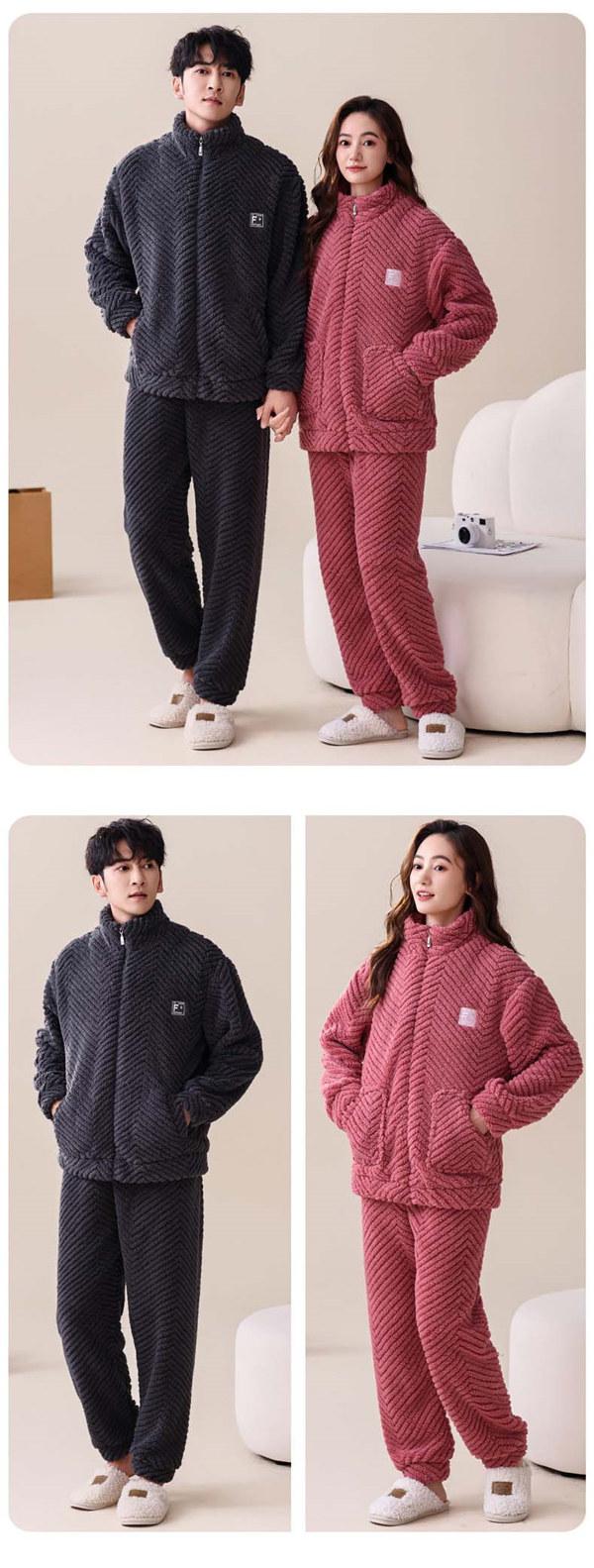 カップルパジャマ 着る毛布 ペアパジャマ 寝間着 寝巻き ペア ルームウェア 夫婦 お揃い 長袖パジャマ 長ズボン お揃いパジャマ 結婚祝い ギフト プレゼント もこもこ フリース 上下セット