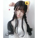 ウィッグ フルウィッグ 長髪 ブラック ロング 巻き髪 ロングウィッグ ぱっつん前髪 前髪あり ハロウィン 原宿風 かつら コスプレ 可愛い コスチューム 仮装 大人用 普段使い 文化祭 イベント 学園祭 演劇 舞台 学芸会 dp057jc