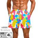 水着 メンズ サーフパンツ 速乾 ショートパンツ 短パン マルチカラー 水陸両用 ビーチパンツ 大きいサイズ 海パン スイムパンツ リゾート 海 プール 行楽 ...
