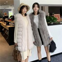 ファーコート ファーベスト レディース ブルゾン 冬 防寒 コート アウター もこもこで暖かい コート 冬 コート レディース もこもこ コート フェイクファー ベスト 大きいサイズ ホワイト 白 ベージュ ブラック 黒 グレー S M L XL 2XL