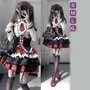 【10%OFF】ロリータ 上下セットリボン ブラウス スカート 可愛い お姫様 Lolita ロリータ服 可愛い アイドル衣装 コスチューム コスプレ衣装 プリンセスドレス 文化祭 学園祭 かわいい 萌え イベント ロリータファション dn041m3m3l9