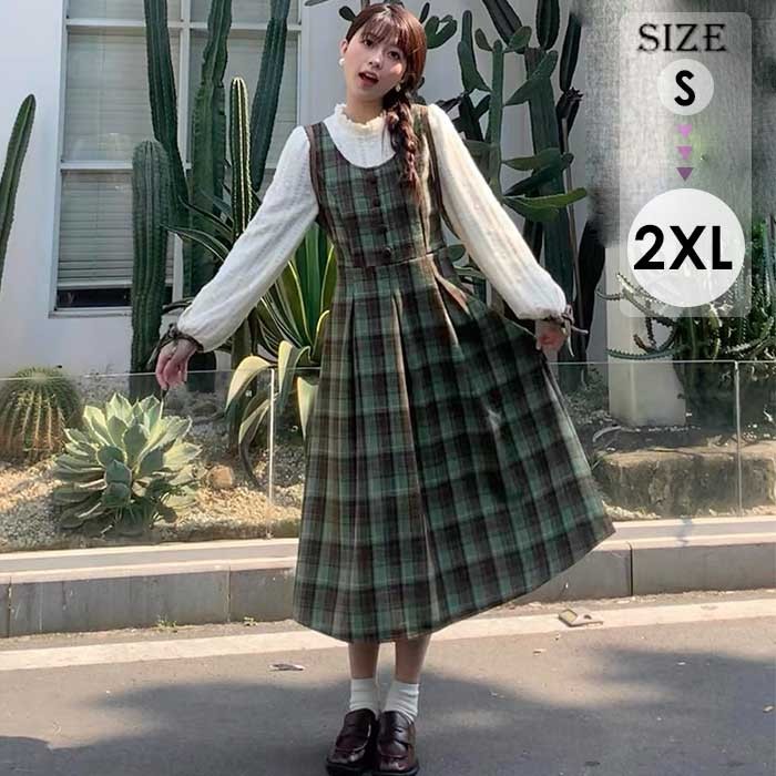 樂天商城 - 秋冬向け 長袖ワンピース 厚手 一体型 ロリータ 秋冬 冬服 フレンチ レトロ エレガント ファッション かわいい おしゃれ お出かけ Aライン 学生服 春夏 きれいめ dn060m3m3m5
