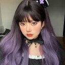ウィッグ ロングウィッグ レディース フルウィッグ グラデーション プリンセス 仮装 超自然 エクステ かつら wig 普段使い コスプレ ロリータ Lolita レイヤー 小顔 原宿系 耐熱ウィッグ dp025m3m3l9
