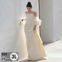 ドレス マーメイド ウェディングドレス レディース ロング丈 オフショルダー フォーマル アイボリー 結婚式 二次会 花嫁 披露宴 お呼ばれ パーティードレス 上品 エレガント スレンダーライン 小さいサイズ 大きいサイズドレス ba158n1n1m5