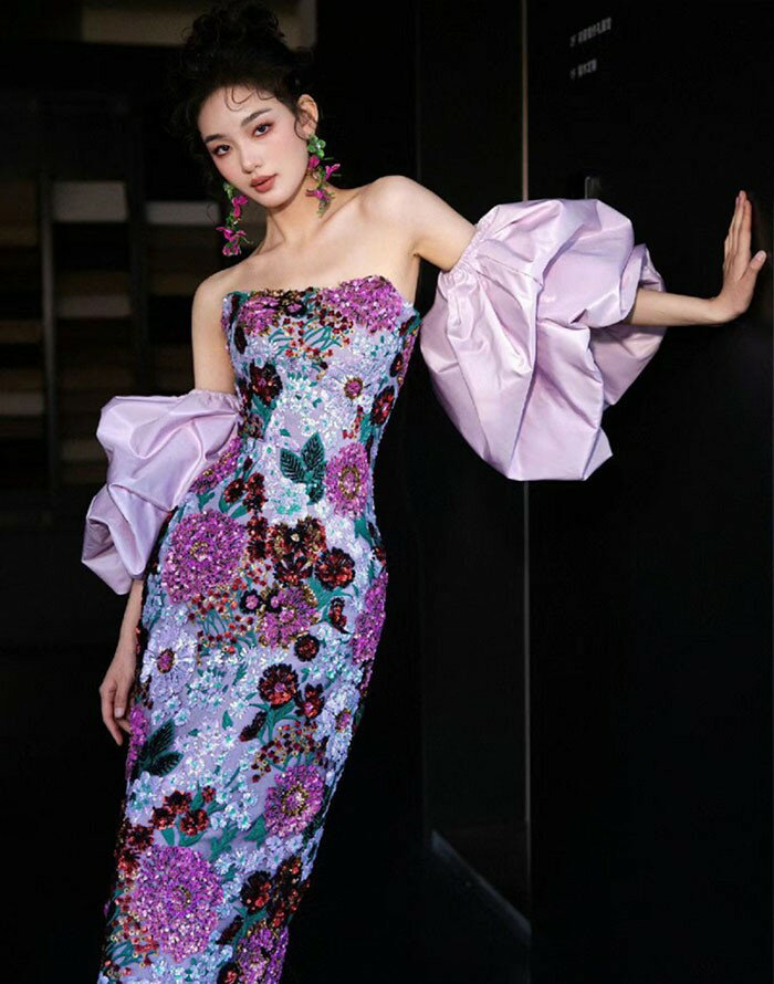 マーメイドドレス キラキラ 大人 ワンピース 2WAYS ドレス ピアノ 発表会 小柄 ロングドレス 小さいサイズ 演奏会 結婚式 母親 演奏会ドレス 大人 レディース ロング丈 披露宴 ピアノ発表会 イブニングドレス パーティードレス ステージドレス 二次会 花嫁 dk019n1n1zb