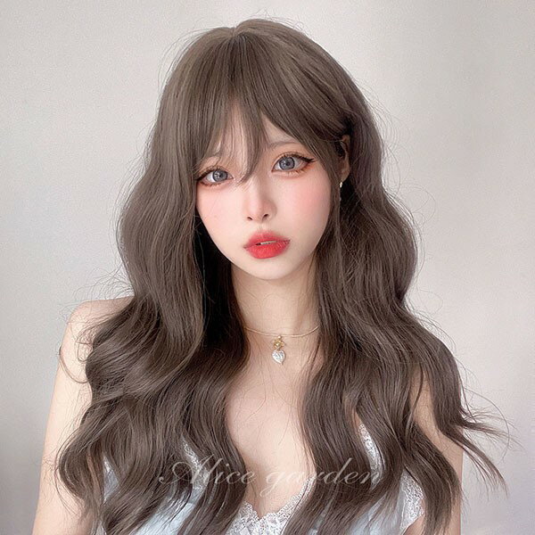 ウィッグ ロング レディース 女性 小顔効果抜群 かつら 女性 長髪 普段使い フルウィッグ キュート 自然 つけ毛 巻き毛 日常 ウィッグ ハロウィン 原宿 レイヤー 可愛い コスチューム 変装 女装 耐熱ウィッグ 茶色 dq004n1