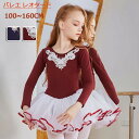 バレエ レオタード 子供 スカート付き 長袖 キッズ バレエ形体服 バレエダンス 連体ダンス服 バレエレオタード 股下スナップ 女の子 ジュニア 練習着 演出用...