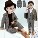 卒業式 スーツ 男の子 チェック柄 子供 フォーマル 2点セット 3点セット 入学式 フォーマル セットアップ 男児 結婚式 ピアノ 発表会 小学校 七五三 フ...