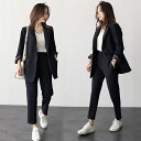 スーツ レディース パンツスーツ セットアップ スーツ ビジネススーツ 春 秋 冬 ママスーツ レディーススーツ 卒業式スーツ 入学式 入園式 卒業式 卒園式 ママ 母 母親 親 七五三 お宮参り 服装 通勤 OL 女性 仕事 ジャケット パンツ 2点セット