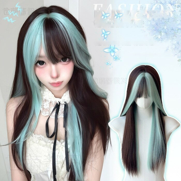 フルウィッグ レディース 前髪あり 原宿風 かつら ぱっつん前髪 おしゃれ 普段使い 日常使い コスプレ 可愛い コスチューム 仮装 大人用 文化祭 イベント 学園祭 文化祭 学芸会 舞台 演劇 変装 ハロウィン dp032sasax8