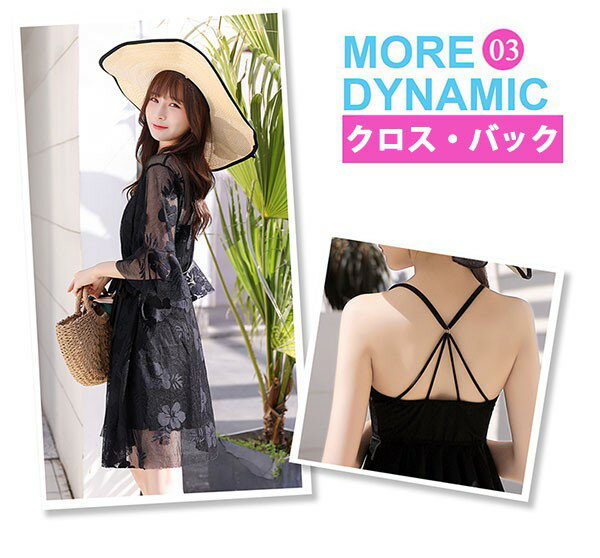 M-5XL タンキニ 水着 レディース ラッシュガード 長袖 大きいサイズ キャミソール インナーパンツ アンダーフリル ハイウエスト ボーイレッグ ワイヤーなし パッド付 体型カバー セパレート 海 韓国風 ママ水着 大人 女性用 ピンク df148x1