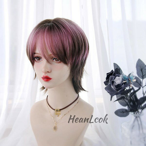 ウィッグ メンズ 男装 短髪 かつら フルウィッグ ショートウィッグ コスプレウィッグ ショート ショートヘア 演劇 自然 前髪あり コスプレ おしゃれ かっこいい 可愛い 耐熱ウィッグ 小顔効果抜群 コスチューム 文化祭 学園祭 イベント dp174x1x1zb