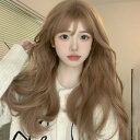 ウィッグ ロング 自然 グラデーション フルウィッグ 長髪 ブラウン ストレート ロングウィッグ ぱっつん前髪 前髪あり ハロウィン 原宿風 かつら コスプレ 可愛い コスチューム 仮装 大人用 普段使い 文化祭 イベント 学園祭 演劇 舞台 学芸会 dp003x5x5zr