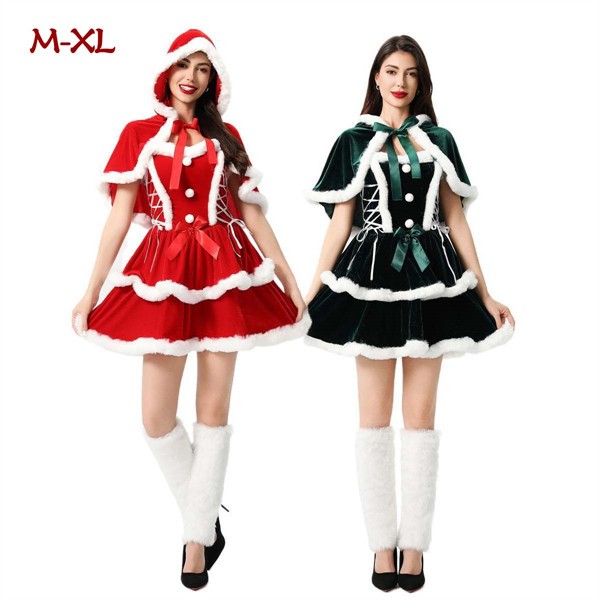 クリスマス コスプレ Xmas セクシー サンタ レディース かわいい ワンピース 制服 萌え 誘惑 コスプレ衣装 サンタクロース コスチューム サンタ衣装 パーティー衣装 イベント プレゼント 女性用 aa071z7z7m5