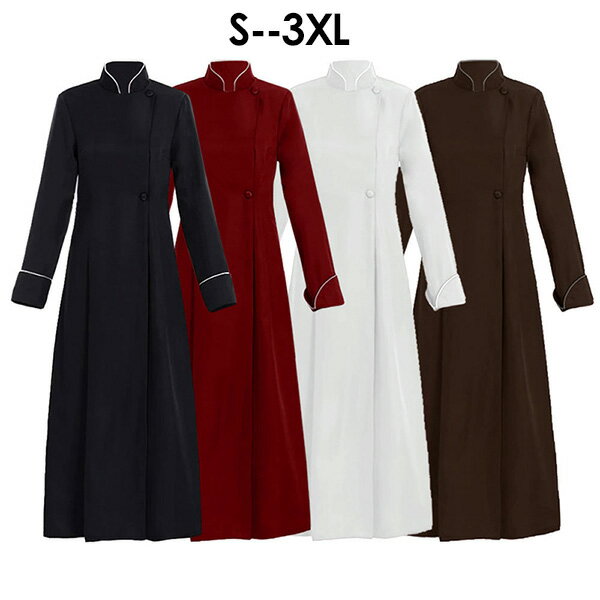 ステージ衣装 メンズ ジャケット ハロウィン 衣装 ローブ 魔法使い コスプレ マント 死神 コスチューム 無地 修道士 牧師 悪魔 仮装 大人用 コスプレ衣装...