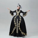 ロココ 貴族ドレス中世 貴婦人ドレス ステージ 衣装 中世ドレス お姫様ドレス ヨーロッパ 王族服 ジュリエット カラードレス 演出 現代劇演出 ヨーロッパ風 ...