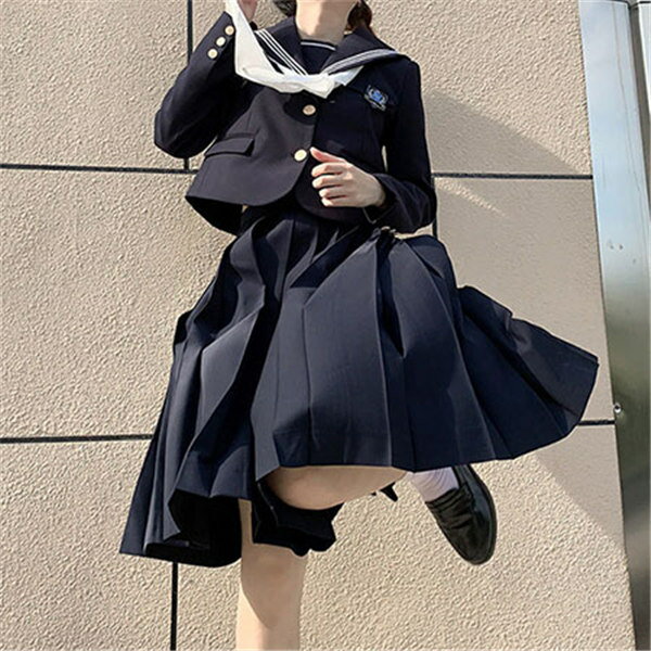 セーラー服 卒業式 女の子 制服 学生制服 長袖 女子高生スカート 制服コスプレ レディース 高校生 お受験 結婚式 発表会 入学 通学 ジュニア フォーマル 中学生 卒業式スーツ 卒服 S M L XL dg036zb