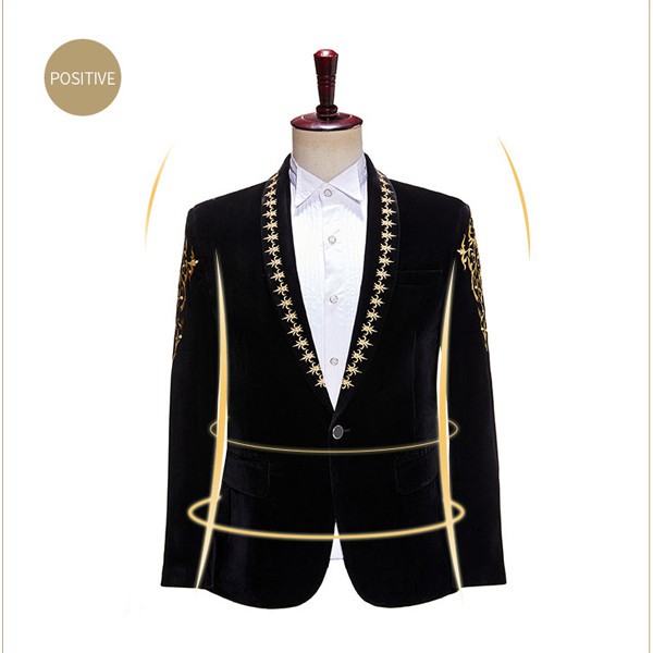 タキシードジャケット メンズ キラキラ ステージ衣装 演出服 スパンコール 個性的 レインボー カラフル ストライプ カラオケ大会 ダンス 王子様 貴公子 大人 演奏会 男性 アイドル 貴族服 舞台 演劇 オペラ 声楽 コスプレ イベント 忘年会 新年会 学園祭 派手 ブラック