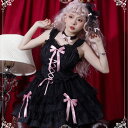 【10%OFF】ロリータ ワンピース コスプレ アイドル衣装 ゴスロリ パーティー 発表会 可愛い リボン フリル かわいい おしゃれ 文化祭 学園祭 衣装 メ...