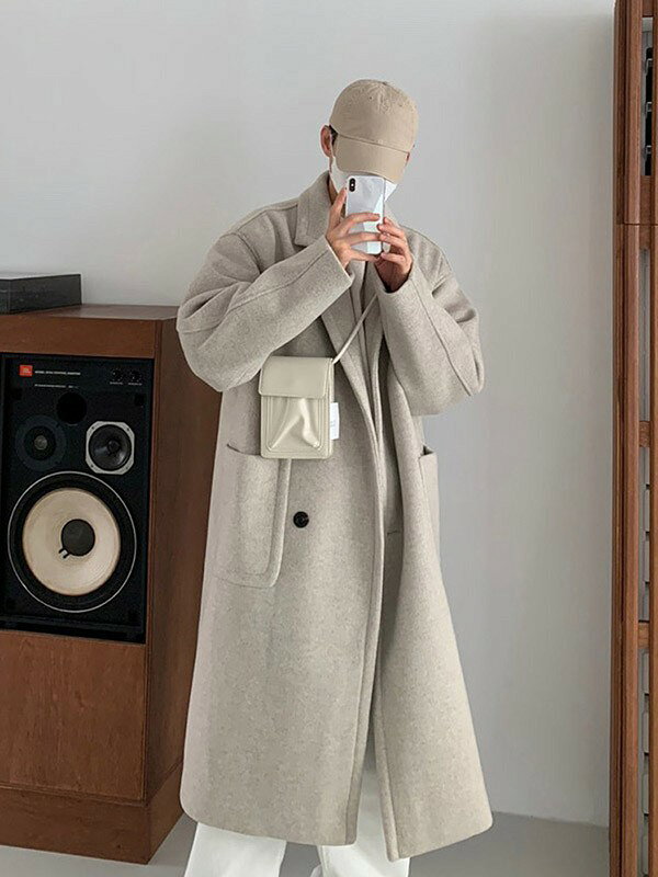 イツモストア -itsumostore-のチェスターコート レディース 冬 ロング 学生 ジャケット ロング丈コート ビジネス フォーマル メンズ アウター 男性 秋冬コート メンズコート 手厚い 大きいサイズ 冬服 ブラック 無地 20代 30代 40代 bg081zezel9｜アングル3