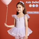 バレエ レオタード 子供 キッズ 女の子 バレエ形体服 可愛さ満載 バレエダンス 連体ダンス服 股下スナップ ジュニア 練習着 演出用 子供ダンス衣装 ブルー ...