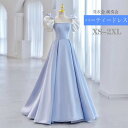 レディースドレス 大人 ピアノ発表会 演奏会 ロング丈 結婚式 編み上げ半袖 ワンピース 二次会 女子会 成人式 おしゃれ 可愛いロングドレス お呼ばれ 20代 30代 dg038zuzum5