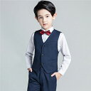 【翌営業日発送】男の子 入学式 卒業式 スーツ 子供 4点セット フォーマル 男児 キッズ 結婚式 ピアノ 発表会 小学校 カジュアル 合唱 演出 dt012d...