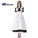 【翌営業日発送】S メイド服 ハロウィン コスプレ衣装 セクシー コスチューム レディース ロングワンピース エンジェル 仮装 かわいい 大人用 イベント 忘年...