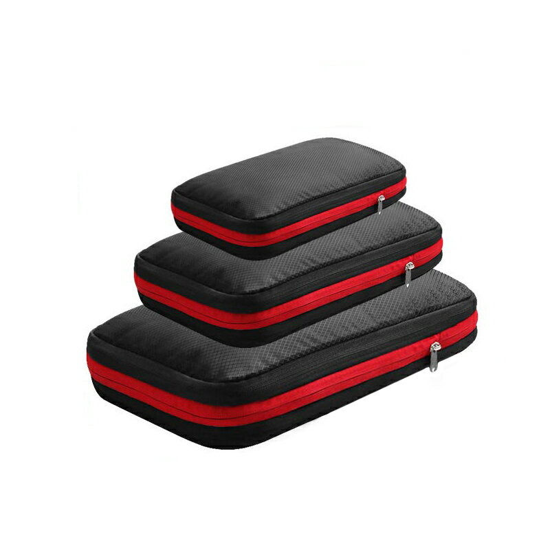 【初売り限定価額　】トラベルポーチ 圧縮バッグ 収納ポーチ 軽量 出張 旅行 便利グッズ 簡単圧縮 コンパクト 衣類 圧縮 かわいい コンパクト 撥水加工 国内旅行 海外旅行 仕切り メンズ レディース S M L3点セット
