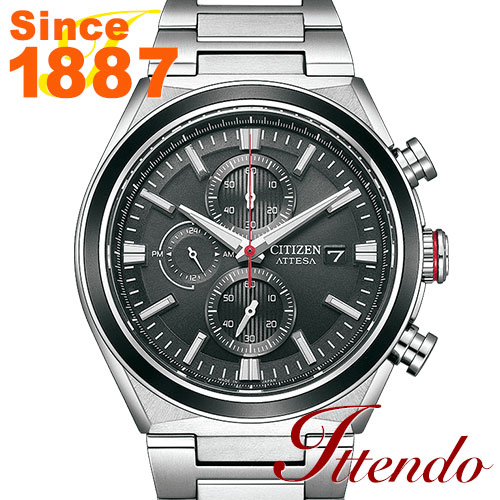 アルミニウム 腕時計（メンズ） シチズン アテッサ CITIZEN ATTESA CA0836-68E メンズ 腕時計 エコ・ドライブ ACT Line
