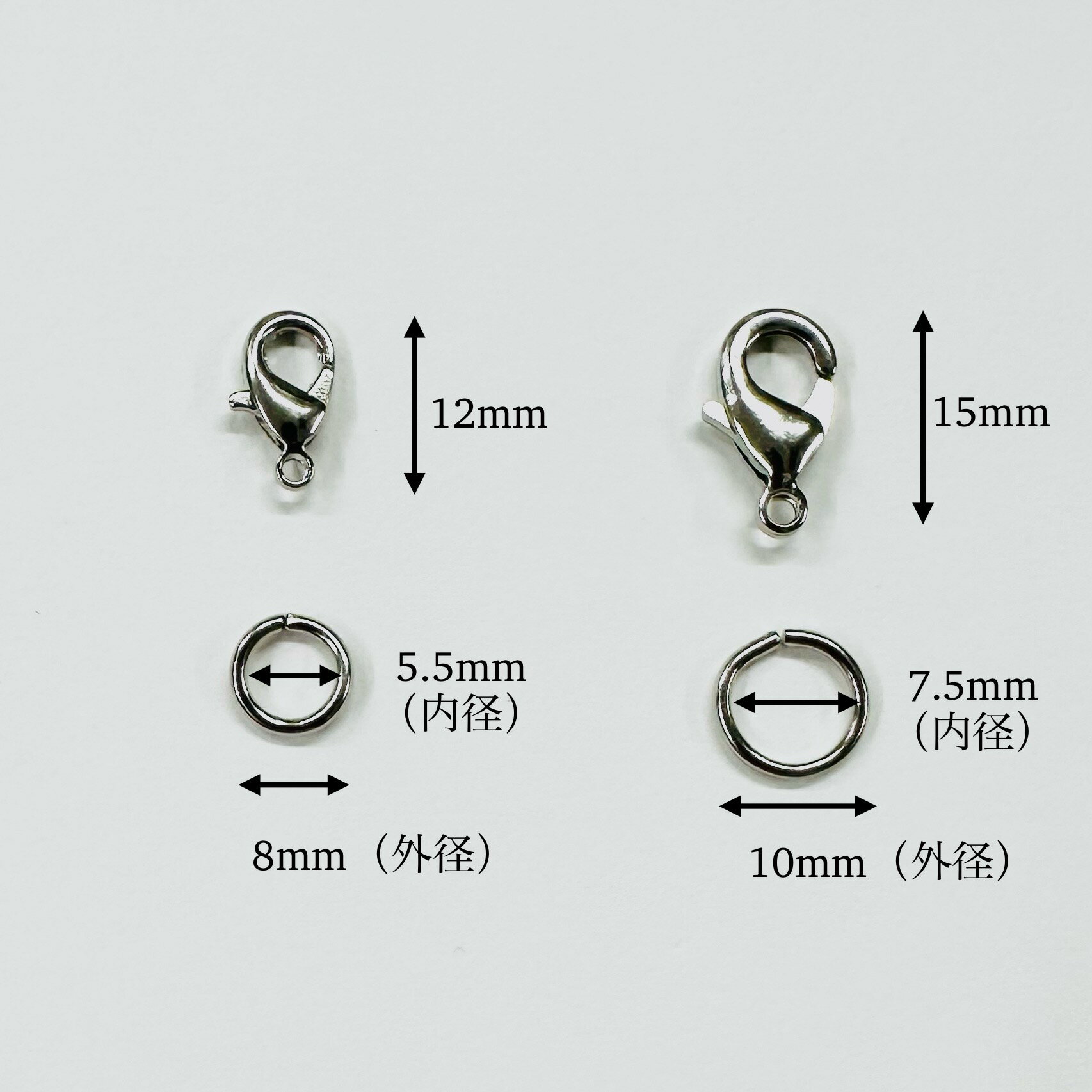 ��3��17�����ݥ����5�ܡ� ����� ���˥��� �ݥ����� 12mm 15mm�� 50�ĥ��å� �� ����С� �ѡ��� ����֥��ޡ����� α��� �ѡ��� �եå� ��� ���㡼�� ���������꡼ ��� ����� ���� �ϥ�ɥᥤ�� DIY