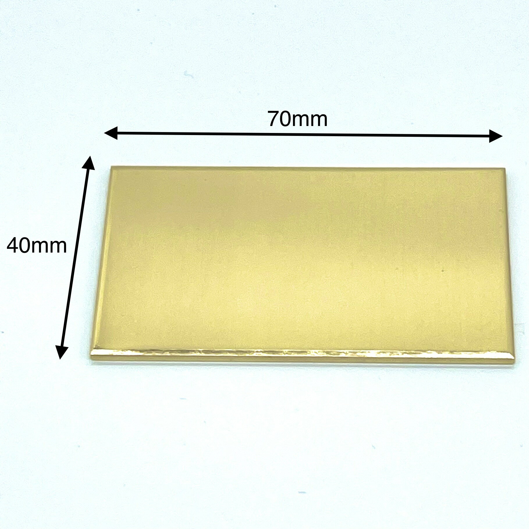 ��﫥ץ졼�� 40��70mm 1�� 50�� �ʥ������դ� �ץ졼�ȤΤ� ���ꥸ�ʥ륭���ۥ���� ��﫥����ۥ���� ���� �ϥ�ɥᥤ�� ��� ���� ����ե� ���� �ع� ����