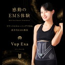 Vアップエクサ VupExa EMS トレーニング ダイエット 腹筋 男女兼用 エクササイズ 腹筋ベルト 加圧 レディース メンズ シェイプアップ ウエスト 姿勢 姿勢補整 美姿勢 インナーマッスル 低周波 中周波 高周波(4)
