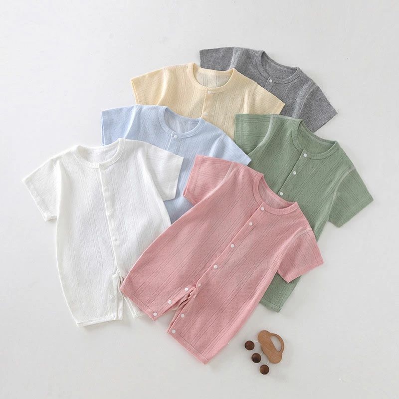 Other - 【6%OFFクーポン】6色 ベビー服 ロンパース 半袖 綿100％ コットン カバーオール キッズ 女の子 男の子 新生児 服 59cm 66cm 73cm 80cm 90cm ベビーロンパース 赤ちゃん 子供服 ルームウェア 部屋着 パジャマ 春 夏 退院着 お出かけ おしゃれ 可愛い 出産祝い プレゼント