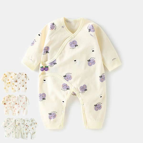 樂天商城 - 【8%OFFクーポン】ロンパース 綿 春秋冬 ベビー服 女の子 男の子 カバーオール キッズ 長袖 暖かい 子供服 新生児 赤ちゃん おしゃれ 可愛い 52 59 66m 子ども服 ルームウェア 部屋着 パジャマ 誕生日 出産お祝い プレゼント 入園 保育園 お出かけ 送料無料