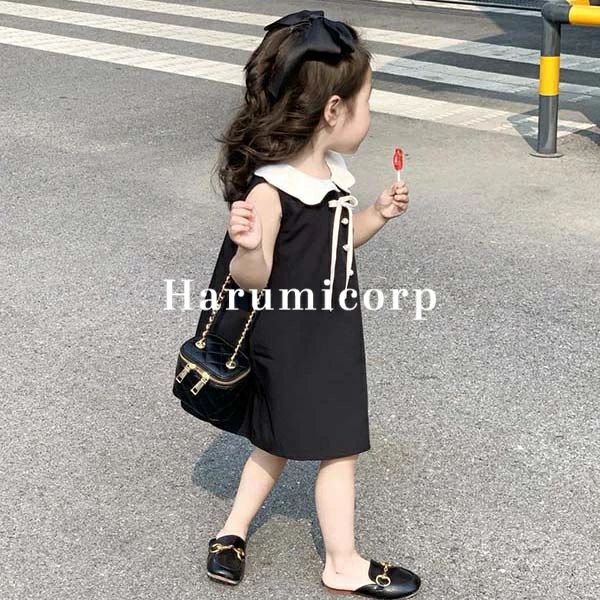 子供服 ワンピース 女の子 キッズ ノースリーブ 子供 ベビー服 子供ドレス 卒園式 ピアノ 発表会 卒業式 おしゃれ 可愛い 七五三 結婚式 入学 入園 韓国子ども服 春夏 誕生日 プレゼント お姫様 プリンセス シンプル 140cm 130 120 110 100 90