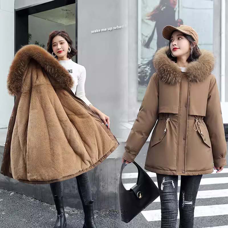 Rakuten - 中綿コート レディース 裏起毛 40代 ロング丈 軽い 冬服 コート アウター 厚手 中綿コート フード付き ロングコート 中綿ジャケット ジャンパー 防寒 暖かい 大きいサイズ 体型カバー おしゃれ スリム 着痩せ きれいめ カジュアル 大人 通勤 新品 50代 30代