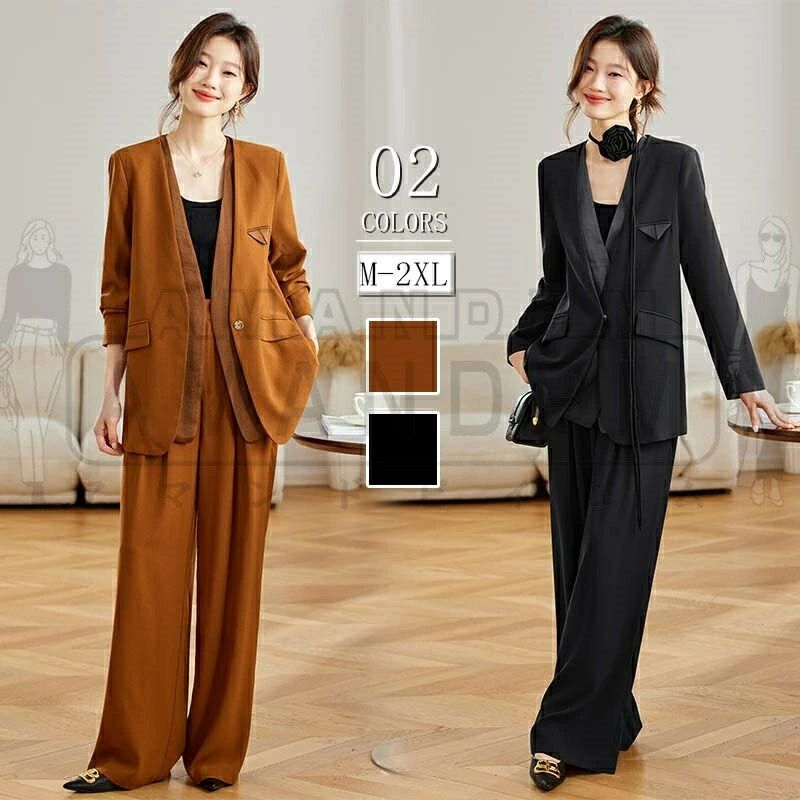 ◆サイズ詳細： M：バスト98　肩幅41　袖丈58　着丈76　ウエスト68　ヒップ96　パンツ丈105 L：バスト102　肩幅42　袖丈59　着丈77　ウエスト72　ヒップ100　パンツ丈106 XL：バスト106　肩幅43　袖丈60　着丈78　ウエスト76　ヒップ104　パンツ丈107 2XL：バスト110　肩幅44　袖丈61　着丈79　ウエスト80　ヒップ108　パンツ丈108 アマンドピィエム 注意事項: ※平置き素人採寸ですので多少の誤差はご容赦下さい。 ※お客様ご使用のPC環境により商品画像のカラーが多少異なる場合があります。 ※仕入時期により多少デザインなど異なる場合があります。ご了承ください。 関連キーワード パンツスーツ セットアップ レディース 結婚式 スーツ 2点セット フォーマル フォーマルスーツ ワイドパンツ テーラードジャケット ジャケット 大きいサイズ カジュアル ビジネス 冠婚葬祭 通勤 お受験 新卒 入学式 入園式 卒業式 30代 40代 オフィス フォーマル 通勤 OL 通勤 通学 お出掛け お食事会 パーティ フォーマル カジュアル 女子会 発表会 演奏会 同窓会 卒業式 入学式 卒園式 成人式 オフィス ビジネス セレモニー 10代 20代 30代 40代 50代 60代◆サイズ詳細： M：バスト98　肩幅41　袖丈58　着丈76　ウエスト68　ヒップ96　パンツ丈105 L：バスト102　肩幅42　袖丈59　着丈77　ウエスト72　ヒップ100　パンツ丈106 XL：バスト106　肩幅43　袖丈60　着丈78　ウエスト76　ヒップ104　パンツ丈107 2XL：バスト110　肩幅44　袖丈61　着丈79　ウエスト80　ヒップ108　パンツ丈108 アマンドピィエム 注意事項: ※平置き素人採寸ですので多少の誤差はご容赦下さい。 ※お客様ご使用のPC環境により商品画像のカラーが多少異なる場合があります。 ※仕入時期により多少デザインなど異なる場合があります。ご了承ください。 関連キーワード パンツスーツ セットアップ レディース 結婚式 スーツ 2点セット フォーマル フォーマルスーツ ワイドパンツ テーラードジャケット ジャケット 大きいサイズ カジュアル ビジネス 冠婚葬祭 通勤 お受験 新卒 入学式 入園式 卒業式 30代 40代 オフィス フォーマル 通勤 OL 通勤 通学 お出掛け お食事会 パーティ フォーマル カジュアル 女子会 発表会 演奏会 同窓会 卒業式 入学式 卒園式 成人式 オフィス ビジネス セレモニー 10代 20代 30代 40代 50代 60代