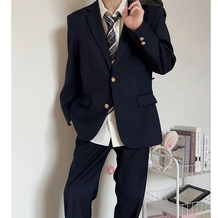 【翌営業日発送】ネイビー L 男子高生 男の子...の紹介画像3