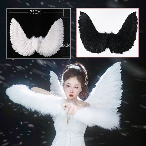 樂天商城 - 天使の羽 コスプレ道具 羽 翼 弓矢追加可 wing ウイング ホワイト ブラック 妖精 悪魔 ステージ道具 イベント 文化祭 ファッションショー パーティーグッズ 撮影 cosplay用 コスプレ COSPLAY コスチューム ハロウィン クリスマス ef070d4d4l9