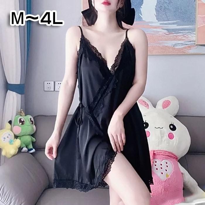 ベビードール ランジェリー レース レディース パジャマ ルームウェア セクシー パッドなし キャミソール ナイトウエア キャミワンピ ワンピース 涼しげ 春 夏 秋 n3003x1