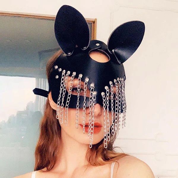 Full Mask - 猫 アイマスク 白 黒 仮面 ハロウイン コスチューム 超セクシー 大人用 マスク お面 誘惑 PU 萌え ハーフマスク 悪魔 妖精 仮面舞踏会 ダンスマスク 仮装 舞台 ステージ ゴスロリ イベント パーティー コスプレ la270n1n1m3