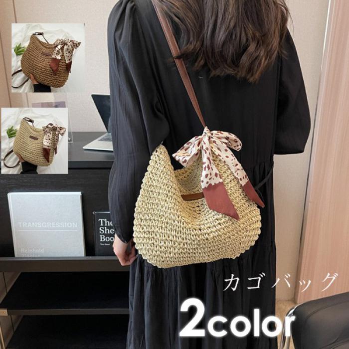 かごバッグ カゴバッグ ハンドバッグ レディース バッグ ファスナー 夏 軽い 斜めがけ 斜めがけバッグ かわいい おしゃれ 日常 軽量 ja006zuzux1