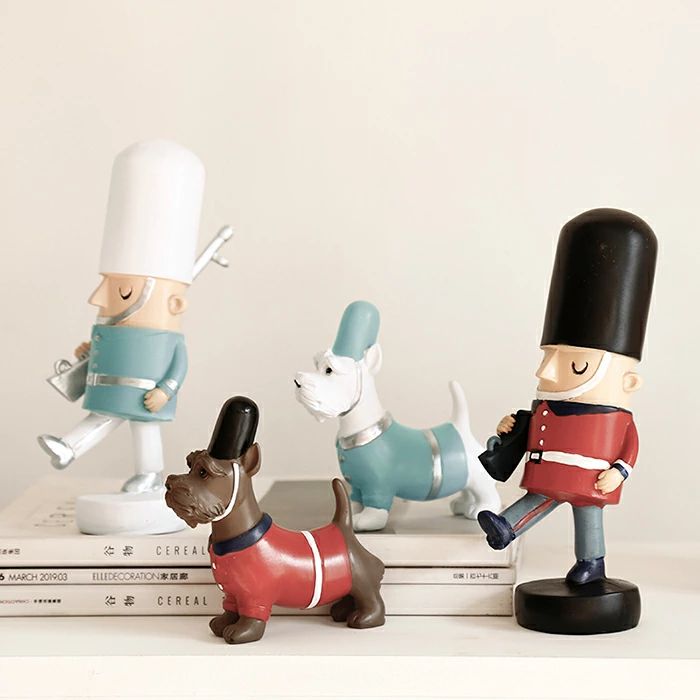 くるみ割り人形 置物 アクリル製 くるみ割り人形 手作り おもちゃ ハンドメイド 置物 置き物 インテリアオブジェ 北欧雑貨 ドイツ兵士人形 贈り物 クリスマス ハロウィン かわいい 洋風 誕生日 キッズ 子供部屋装飾 ja054x1x1x1