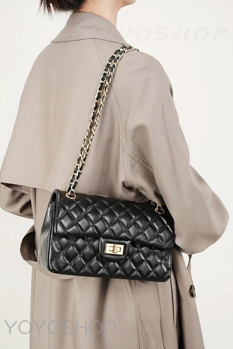 本革バッグ チェーンバッグ レディース 大人 ショルダーバッグ 肩掛け キルティングバッグ 斜めがけ/冠婚葬祭/入学式/卒業式/参観日/お呼ばれ/牛革/レザー/キルティング 結婚式 入園/卒園 チェーン セレモニー パーティー フォーマル