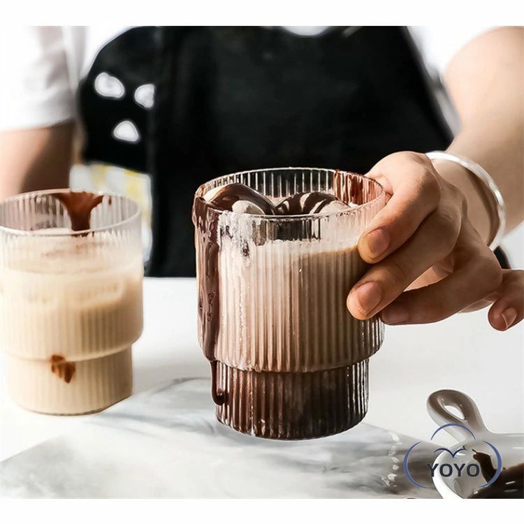 食器 お茶用品 キッチン用品 コップ グラス 透明 シンプル デザートグラス ジュース 来客用 涼し気 高見え