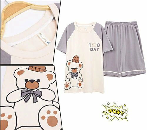 ペア パジャマ 半袖 夏 レディース パジャマ...の紹介画像3