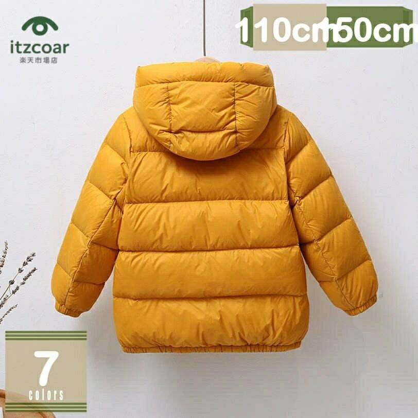 子供服 ダウンコート ダウンジャケット 防寒コート コート ジャケット ジップアップ パーカー アウター ジャンパー 上着 ロング丈 フード付き ミドル丈 キッズ ガールズ 前開き 女の子 秋 春 冬服 お出かけ プレゼント mysco